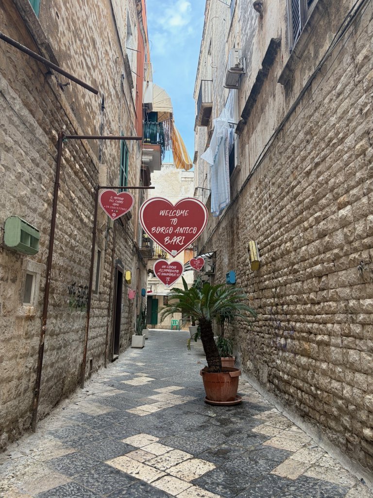An alley in Bari