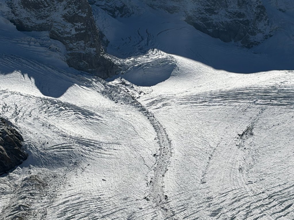 Glacier detail from Diavolezza
