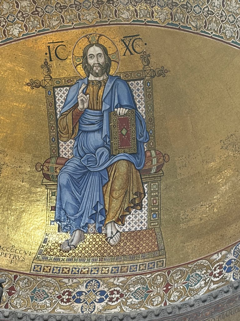 Mosaic inside St. Mark’s Basilica
